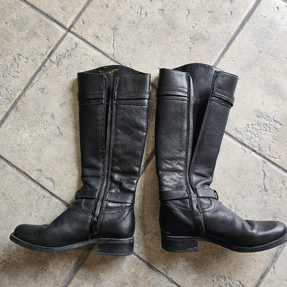 Leather Riding Boots - Picture 3 of 7